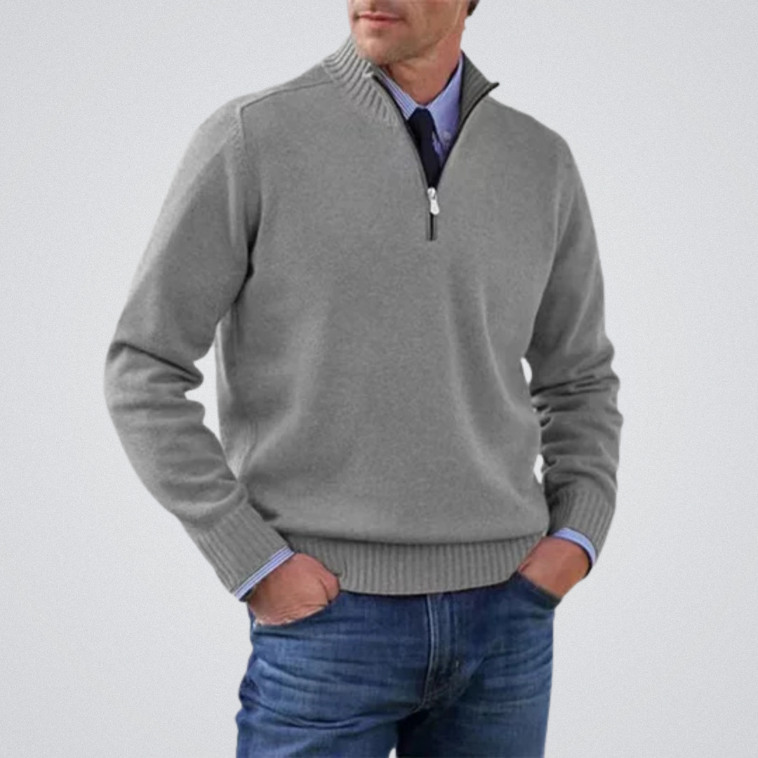 Howard Classic Zip Sweater