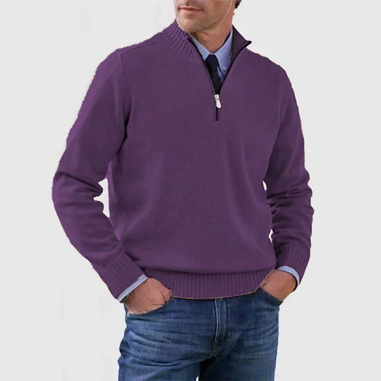 Howard Classic Zip Sweater