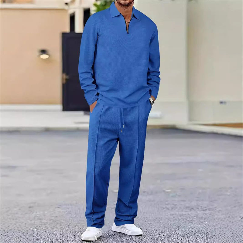 Waffle Knit Lounge Set