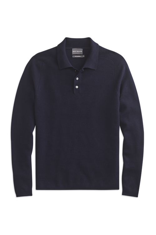 Everyday Merino Polo Sweater