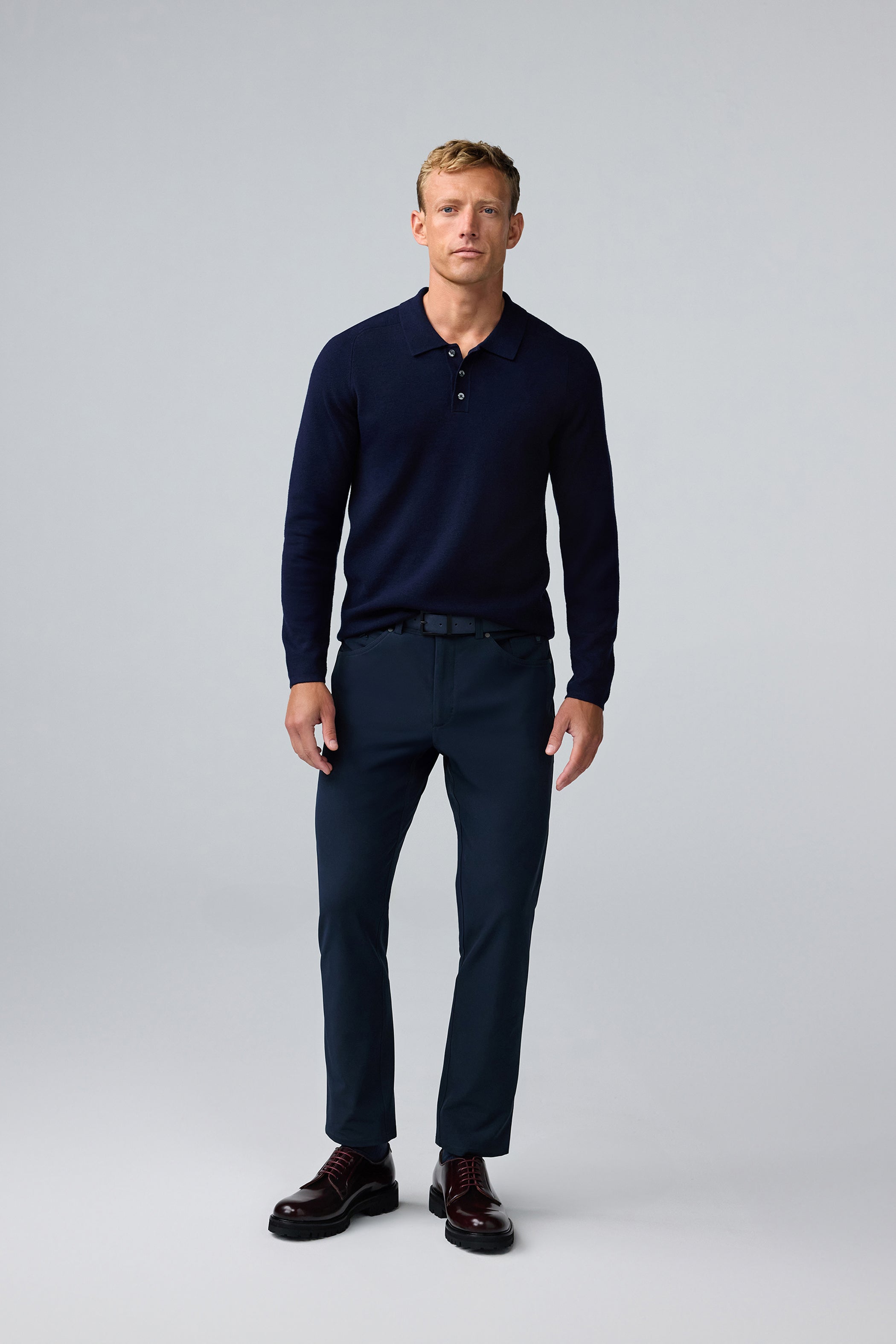 Everyday Merino Polo Sweater