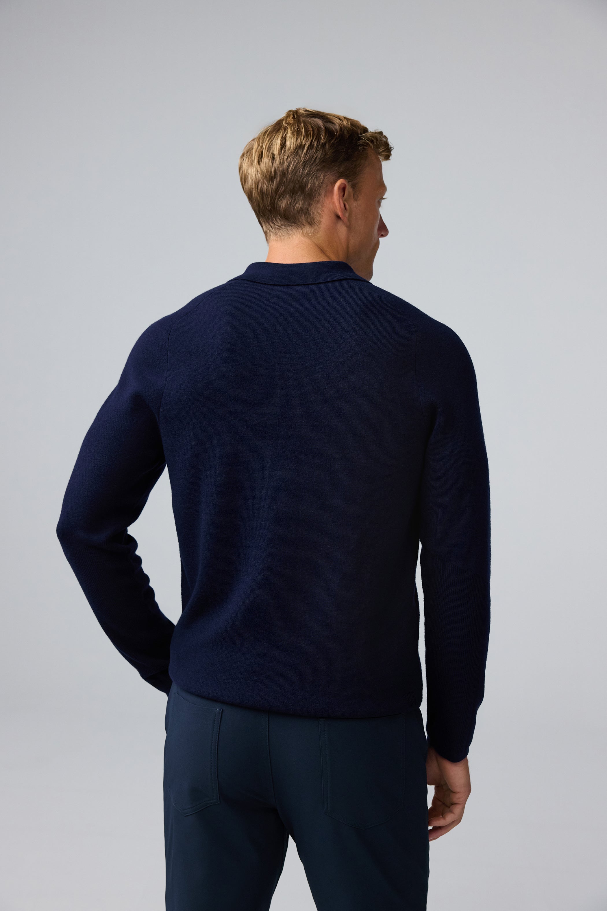 Everyday Merino Polo Sweater