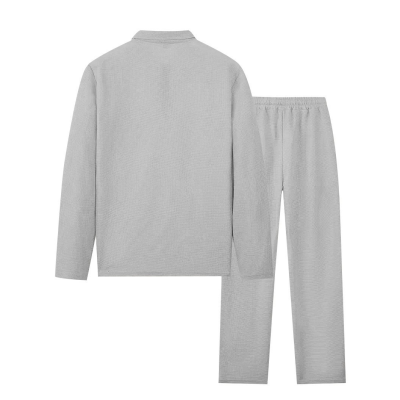 Waffle Knit Lounge Set